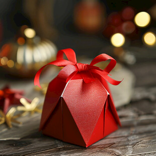 豪华包装礼物背景素材