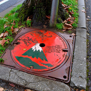 日本下水道井盖