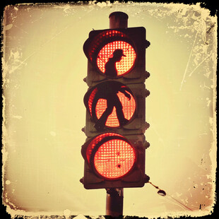 古香古色红绿灯