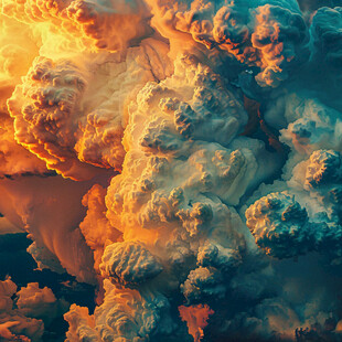 梦幻云雾缭绕空间艺术