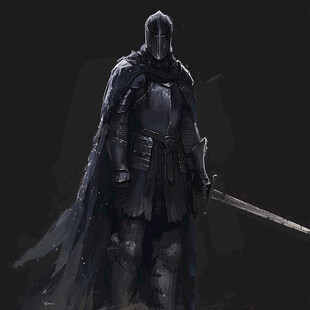 拿剑的男人盔甲