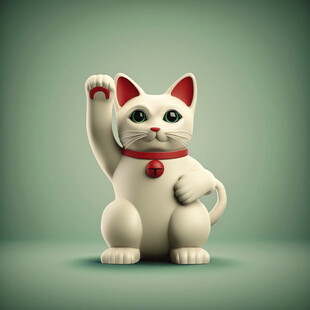 原创卡通智能小猫