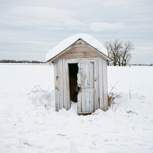 雪地小木屋