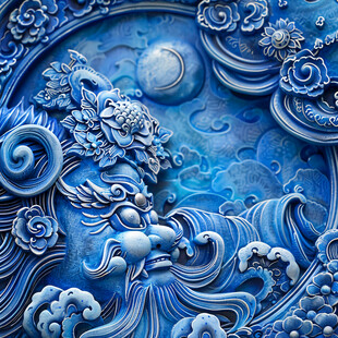 金属浮雕