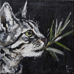 猫咪艺术画