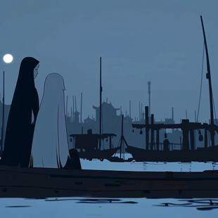 孤独的灵魂插画