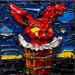 油画机器人素材