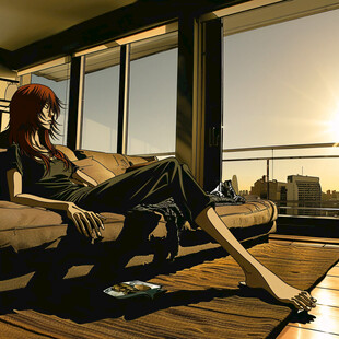 超酷性感美女漫画