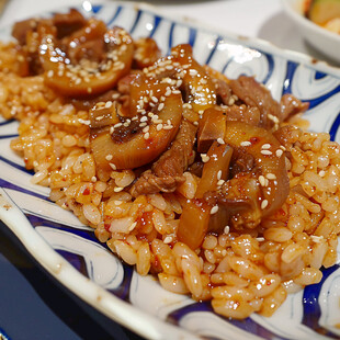 羊肉鳗鱼烧饭