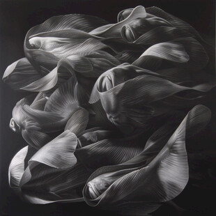 立体质感金属画