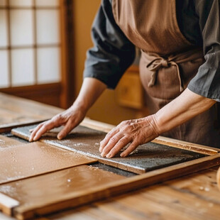 传统手工蜜丸制作搓板