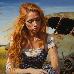 数码油画滤镜效果