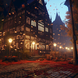 东方市舞台背景