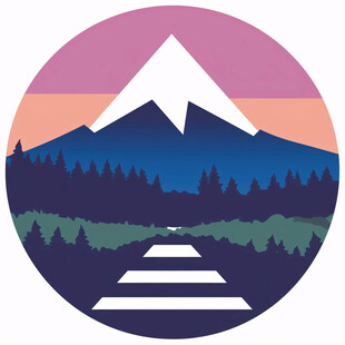 大山高山群山logo