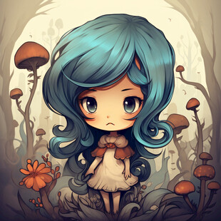 蘑菇拟人形象