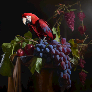 逼真的水果艺术