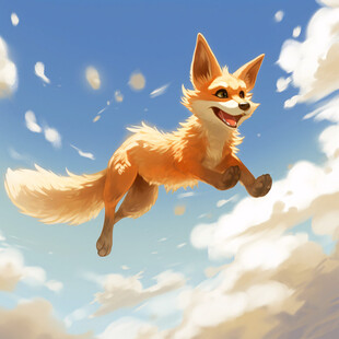狐狸精插画