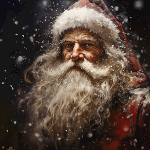 欧美风格圣诞老人