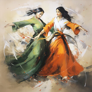 武术武侠人物雄霸天下