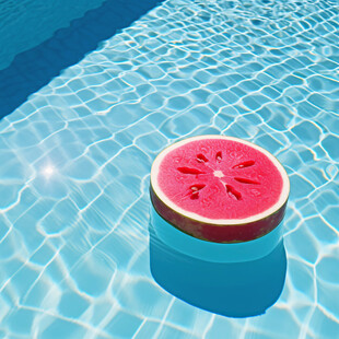西瓜游泳池