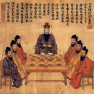 古代下棋人物