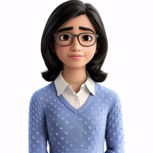 卡通写实漫画人物