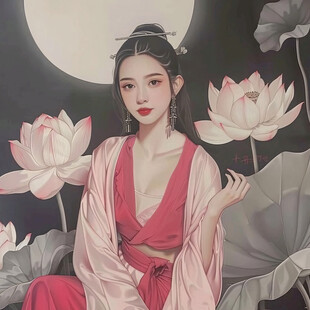 中国风美女插画