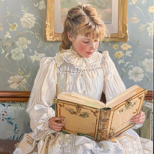 知性读书女人女性