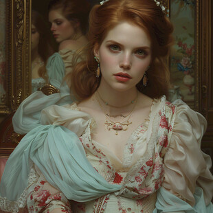 欧洲宫廷美女贵妇