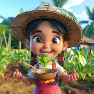 开心小农夫头像