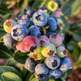 蓝莓树蓝莓鲜果