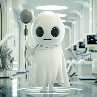 未来科幻卡通形象