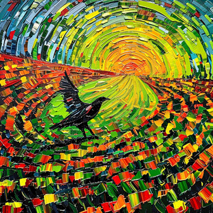 飞向远方装饰画