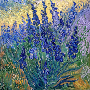 油画棒鸢尾花