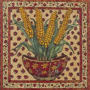 印度插画手绘装饰画