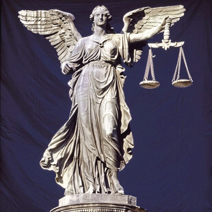 司法法律象征雕塑