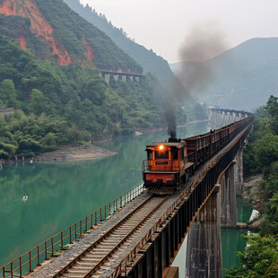 襄渝线运行的机车
