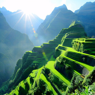 梯田图片素材下载