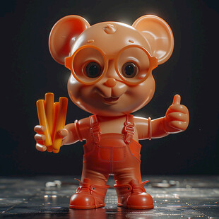 卡通老鼠模型