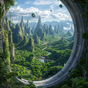 未来人类居住地