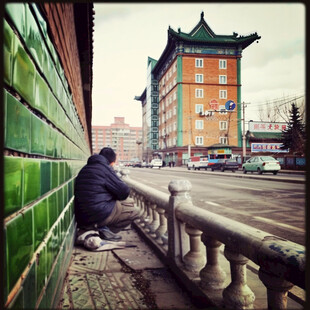 中央大街早晨