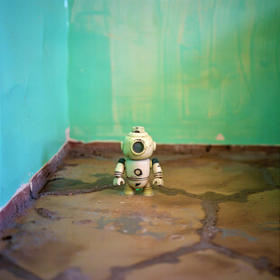 油画机器人素材