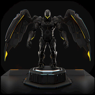 机甲风卡通人物