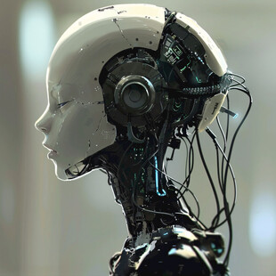 后现代机械科幻未来派