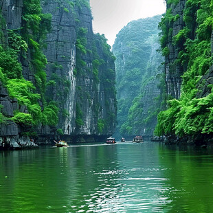 龙庆峡山水风景