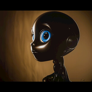 未来科幻卡通形象