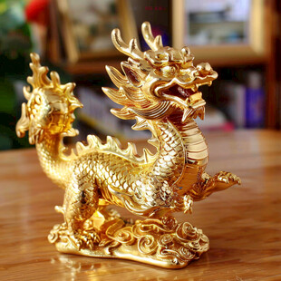 黄金龙摆件