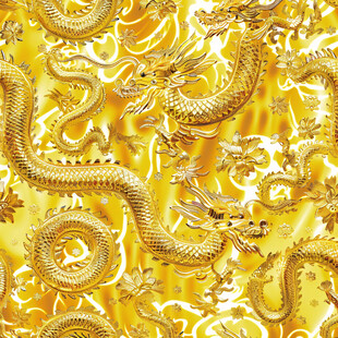 金色龙纹壁纸