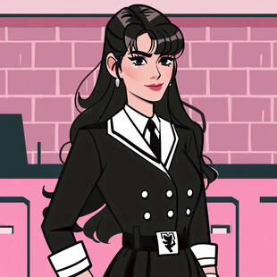 女人女性美女奶茶店