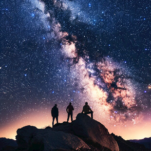 探索银河美丽星河